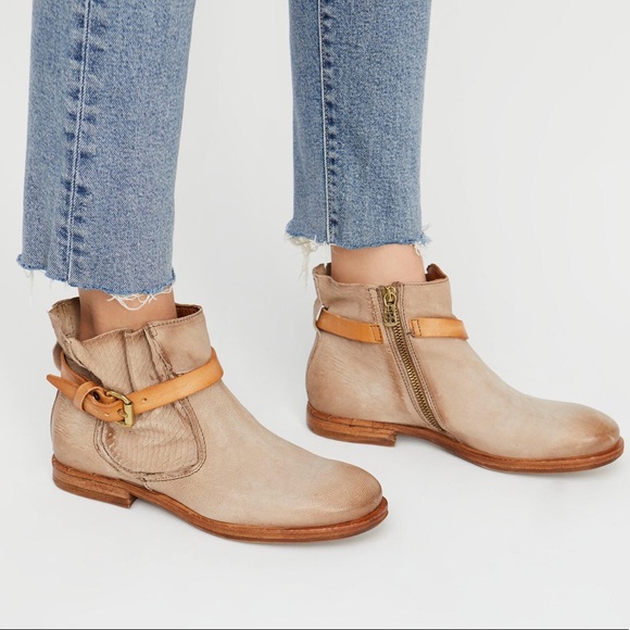 *SOLD* FP x A.S.98 Imperial Distressed Ankle Boots - Picture 2 of 8